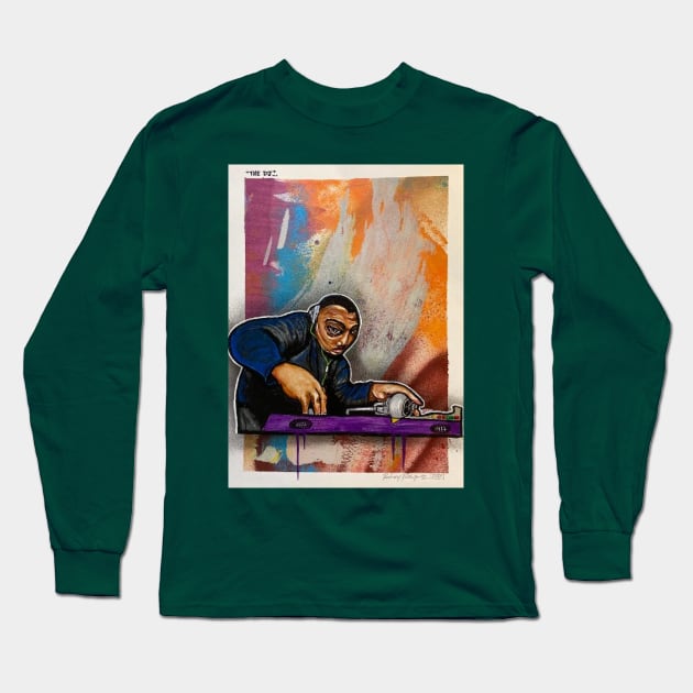 The DJ Long Sleeve T-Shirt by PanicRodriguez